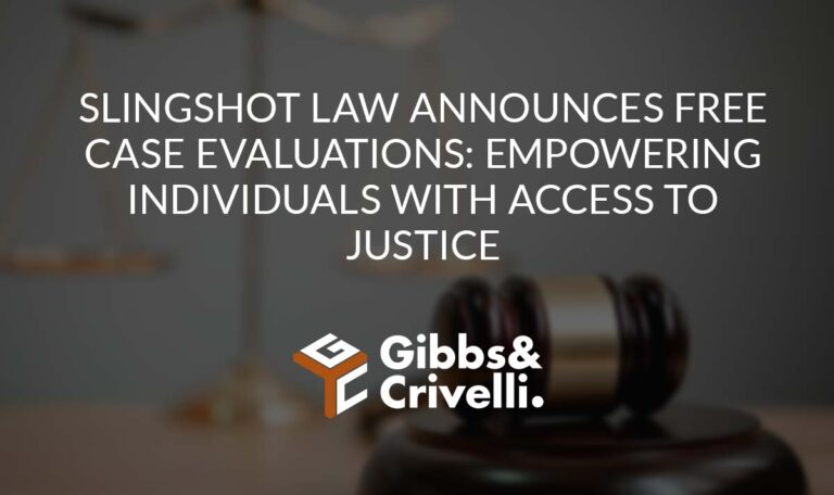 Slingshot Law Announces Free Case Evaluations Empowering Individuals with Access to Justice