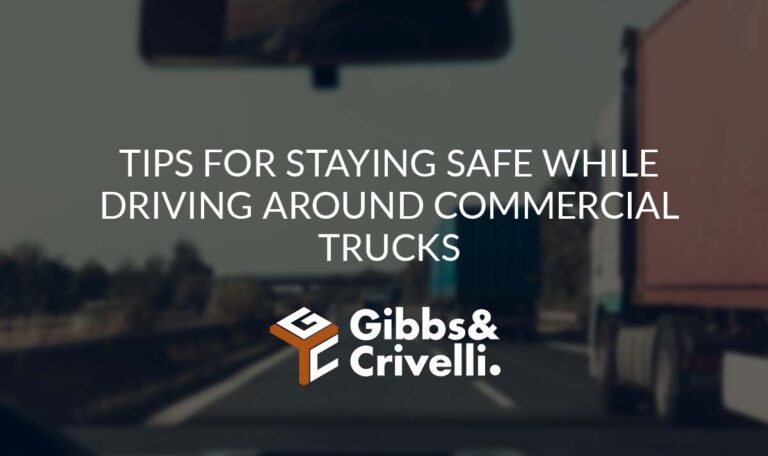 Tips for Staying Safe While Driving Around Commercial Trucks