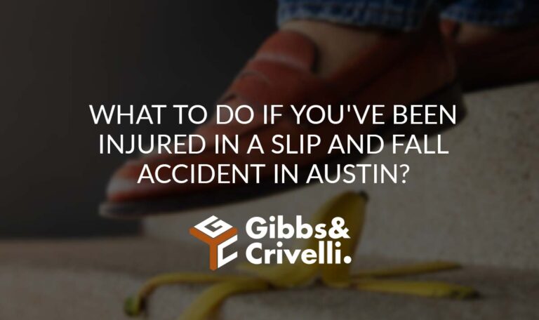 What to Do if You're Injured in a Slip and Fall Accident in Austin?