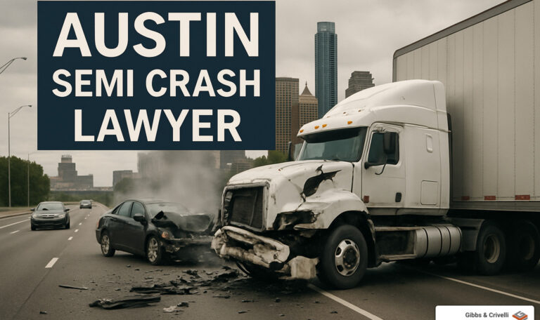 Austin semi crash lawyer