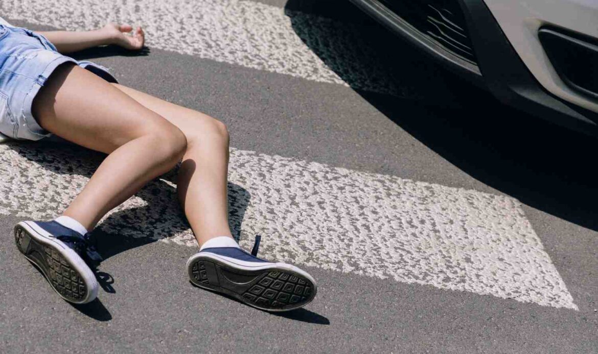 Aftermath of a Pedestrian Accident Alone