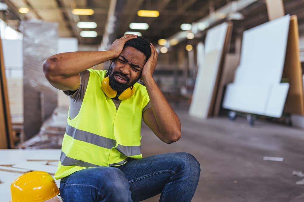 Texas construction worker suffering head injury at job site