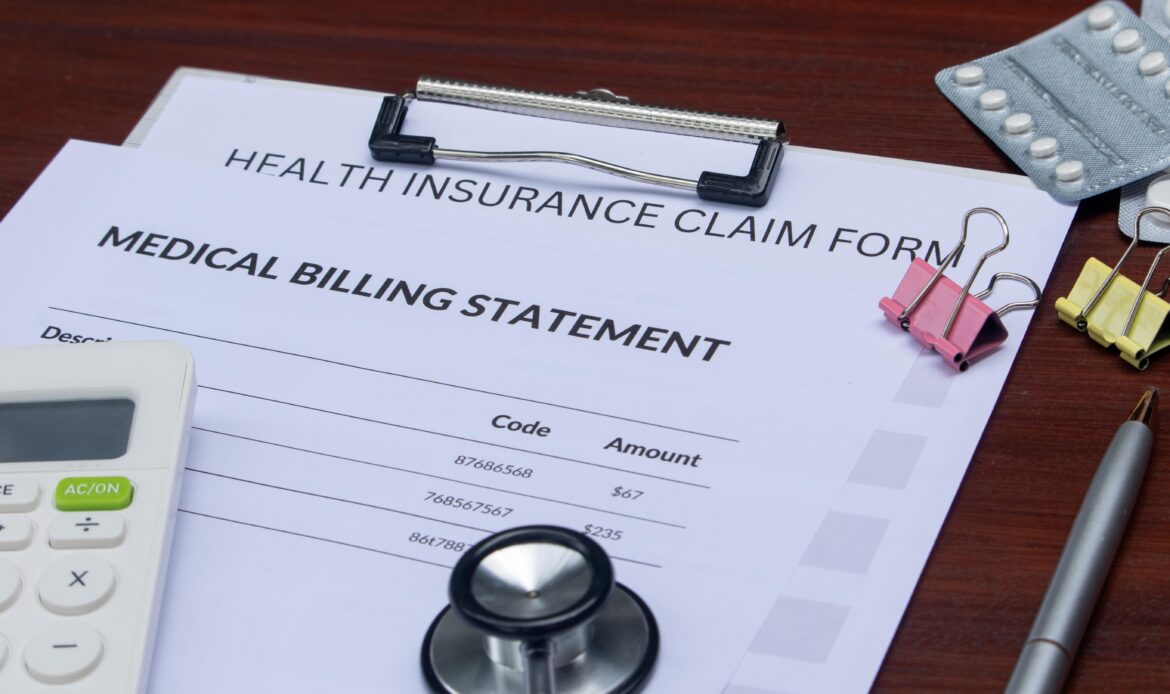 Medical billing statement and calculator used to prove injury costs in a Texas car accident settlement